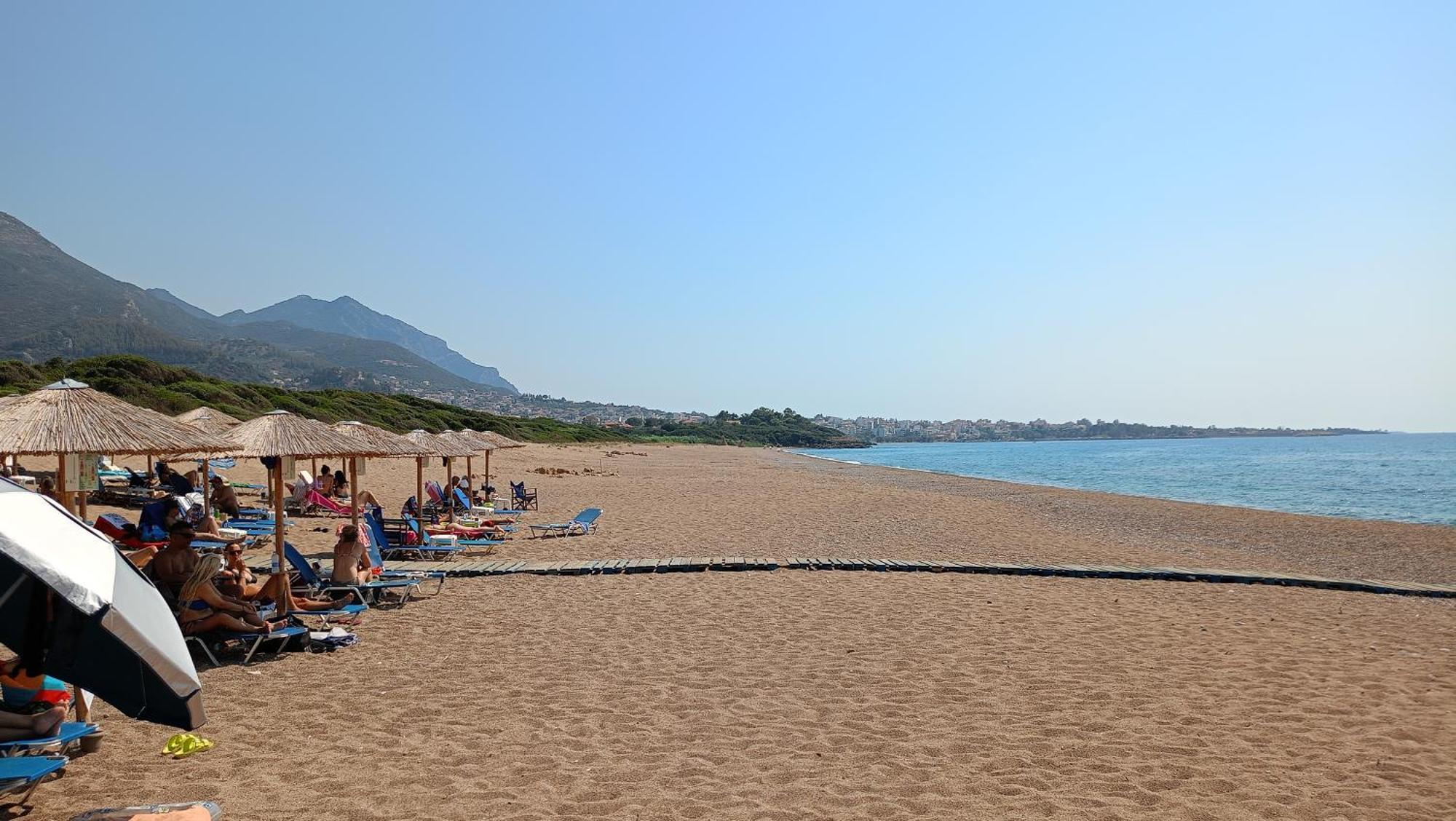 Tzanetos Seaside Villa Kyparissia Luaran gambar